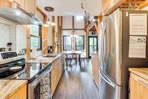 House (3 Bedrooms) | Interior - Hot Tub & Mtn Views: Modern Old Fort Hideaway! (Old Fort)