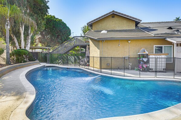 Apartment (0 Bedroom) | Front of property - Pool Access & Private Deck: Mtn-view Bonita Studio (Bonita)
