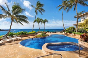 A heated pool - Whalers Cove 223 Breathtaking Ocean & Coastal views (Poipu)