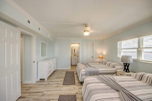 2 Schlafzimmer, Bügeleisen/Bügelbrett, kostenloses WLAN, Bettwäsche