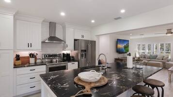 獨棟房屋, 4 間臥室 | 私人廚房 | 電冰箱、咖啡機/沖茶器、烤麵包機