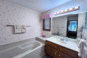 Douche, serviettes fournies