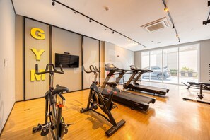 Fitness facility - Beautiful studio with parking included, ap306 (São Caetano do Sul)