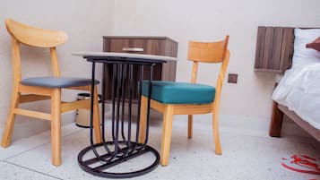 Deluxe Double Room, Patio, City View | Desk, laptop workspace, free WiFi