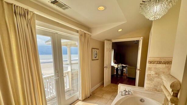 Unclassified image, 1 of 42, button - Oceanfront w/ sandy beach all day! 4100sq ft. Retreat w/ Private walk, Pet’s ok! (Fripp Island)