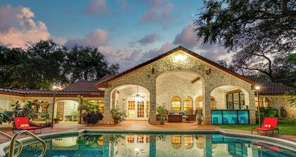 Spanish Hacienda-Heated Pool-1900 sq ft Game Room - Sleeps 18-Games-EPIC