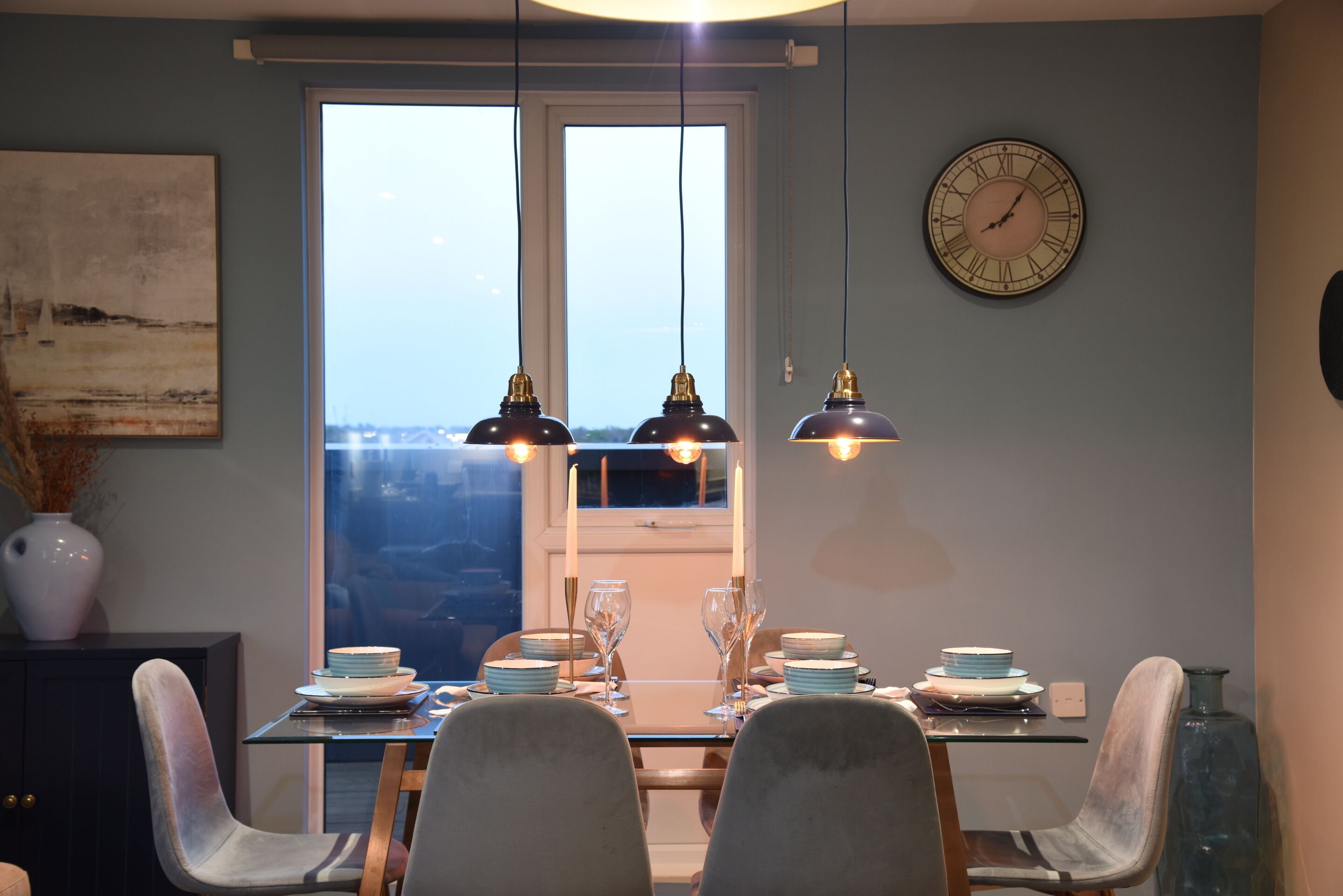 Departamento Deluxe, vista a la ciudad | Restaurantes