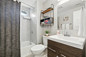 Hårtørrer, håndklæder