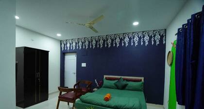 1RK serviced apartment in Hyderabad