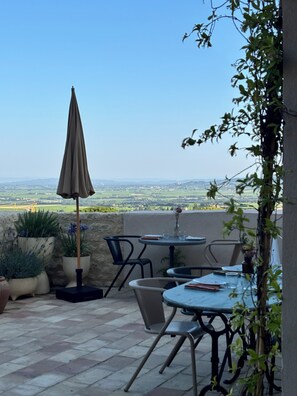 Terrace/patio - La Maison des Jardins (Gigondas)