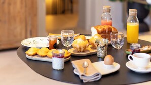 Frokostbuffé er inkludert hver dag