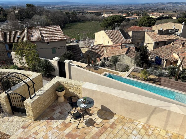 Terrace/patio - La Maison des Jardins (Gigondas)