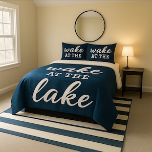 3 bedrooms, iron/ironing board, WiFi, bed sheets