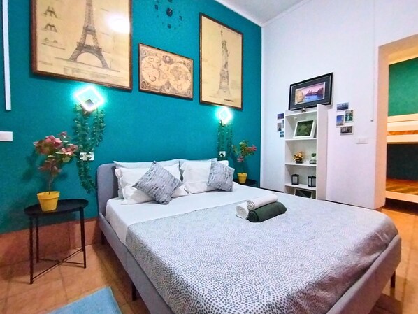 1 chambre, accès Internet, draps fournis