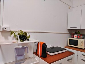 Microwave, stovetop