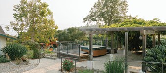 Private Montecito Orchard Guesthouse with Ocean View