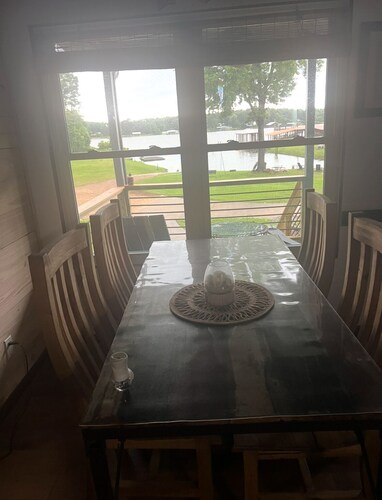Fisherman’s paradise waterfront. Boat ramp on property sleeps 6.      2-2. 
