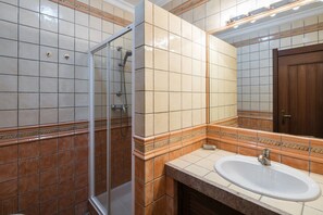 House | Bathroom | Shower, hair dryer