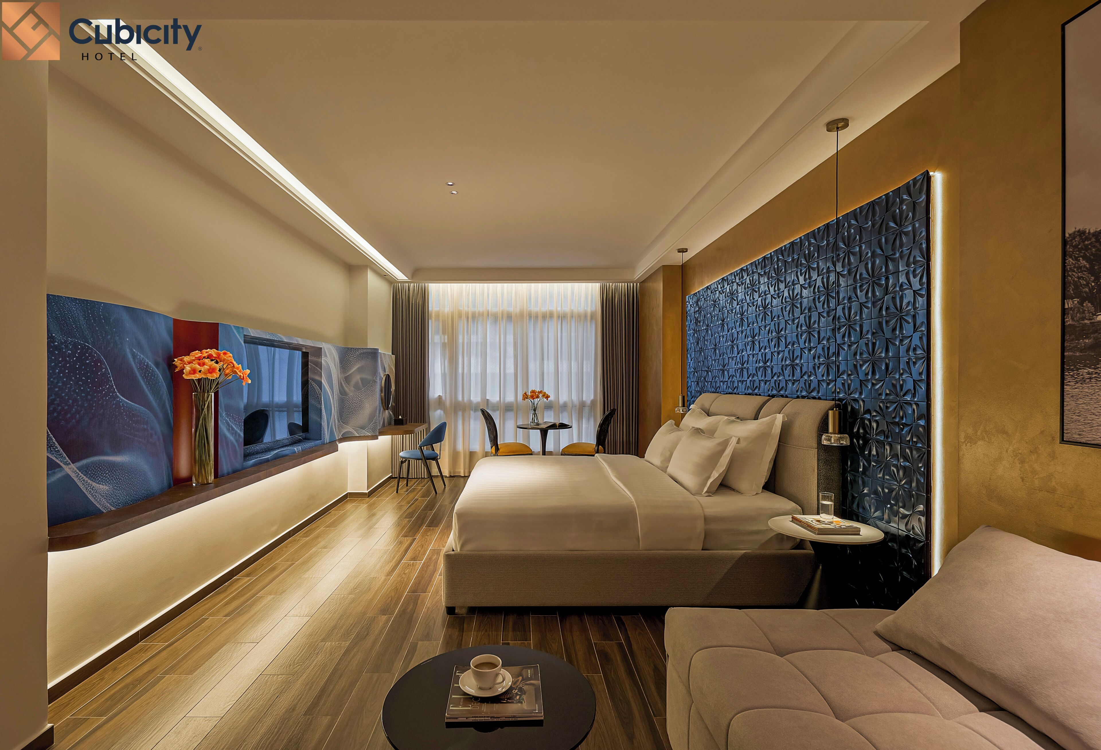 Deluxe Suite | Egyptian cotton sheets, premium bedding, down comforters