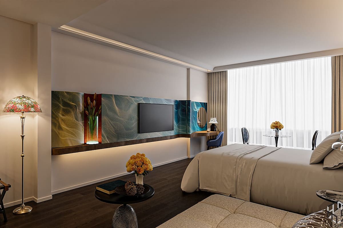 Deluxe Suite | Desk, laptop workspace, iron/ironing board, free WiFi
