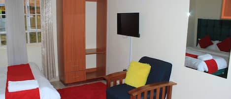 1 chambre, bureau, fer et planche Ă repasser, Wi-Fi
