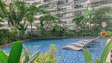 Room, 1 Bedroom, Private Pool, City View | Pool | Outdoor pool