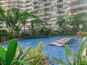 Room, 1 Bedroom, Private Pool, City View | Pool | Outdoor pool