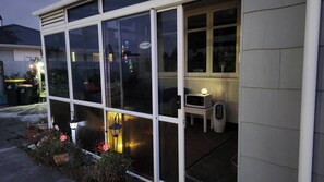 Chambre, 1 chambre, fumeur, patio | Extérieur