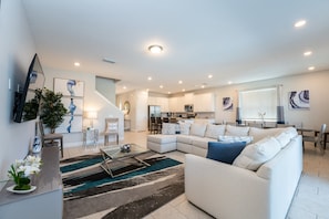 Télévision à écran plat de 32 pouces avec chaînes par câble