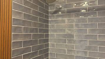 Shower, bidet, soap, shampoo