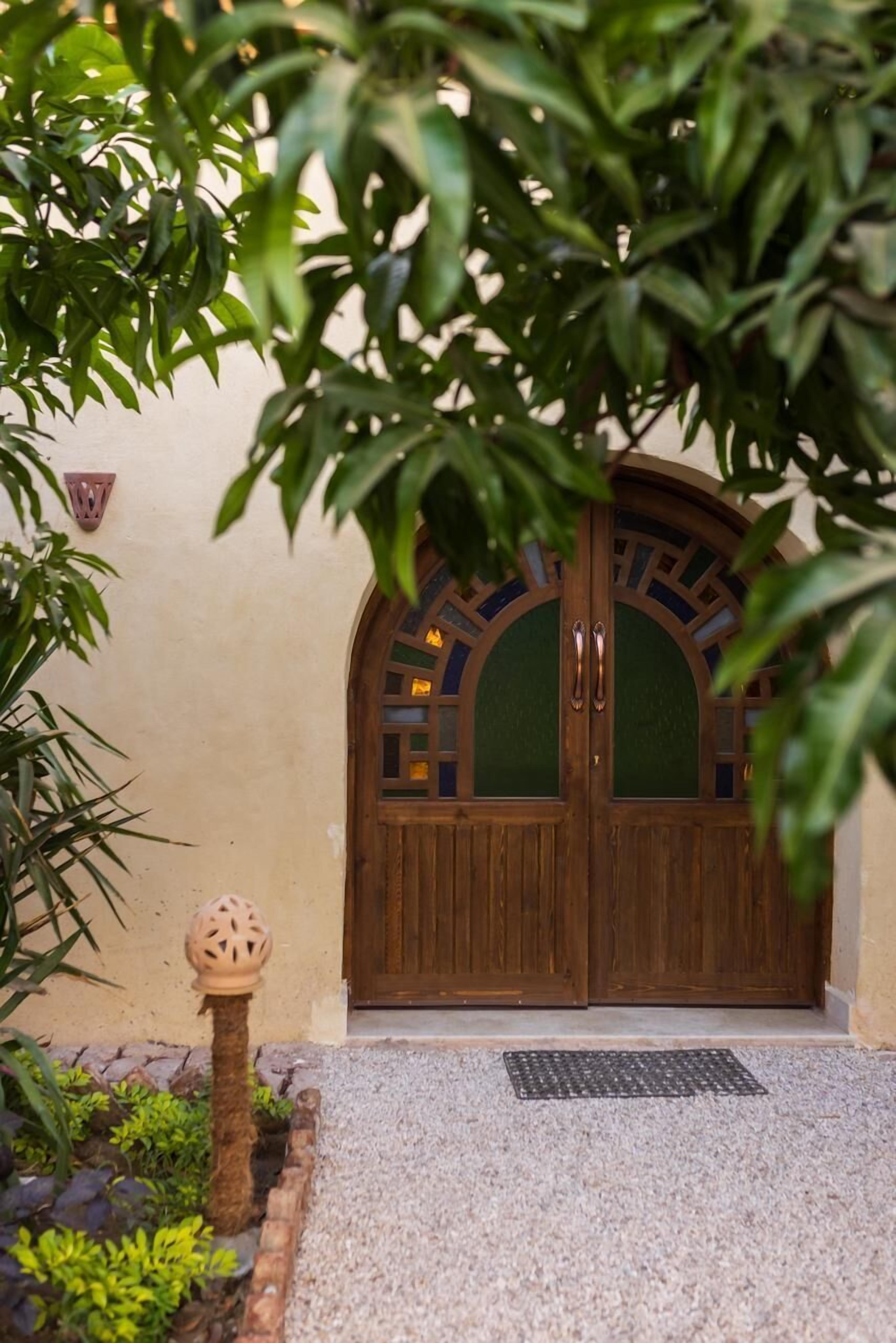 Façade de l’hébergement