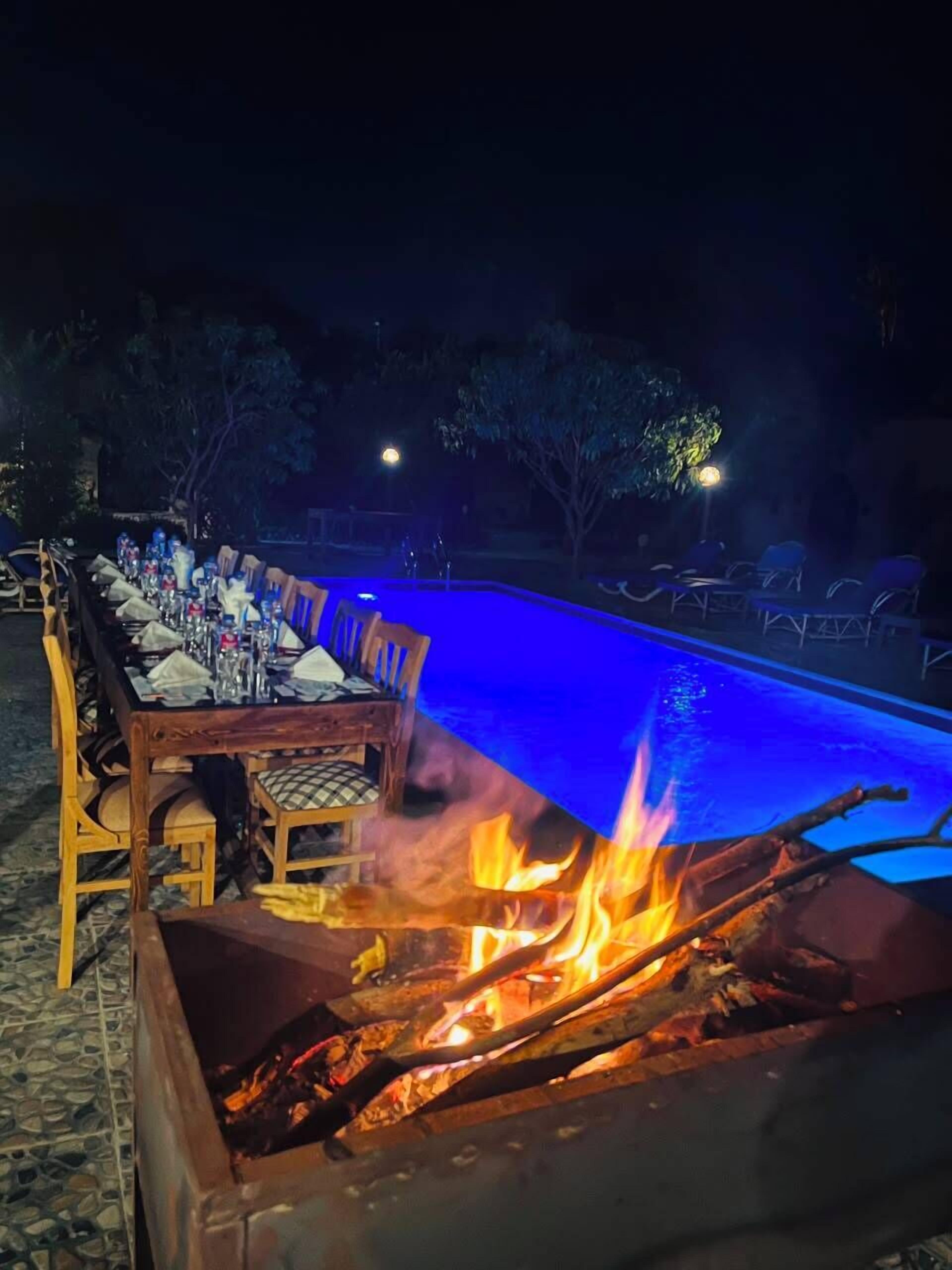 Aire de pique-nique/barbecue