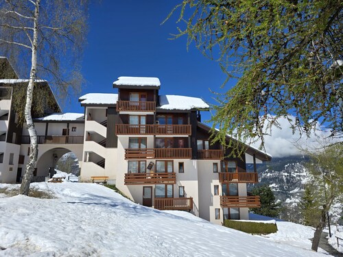 Cosy apartment for 4 people La Plagne Montalbert - View of the slopes