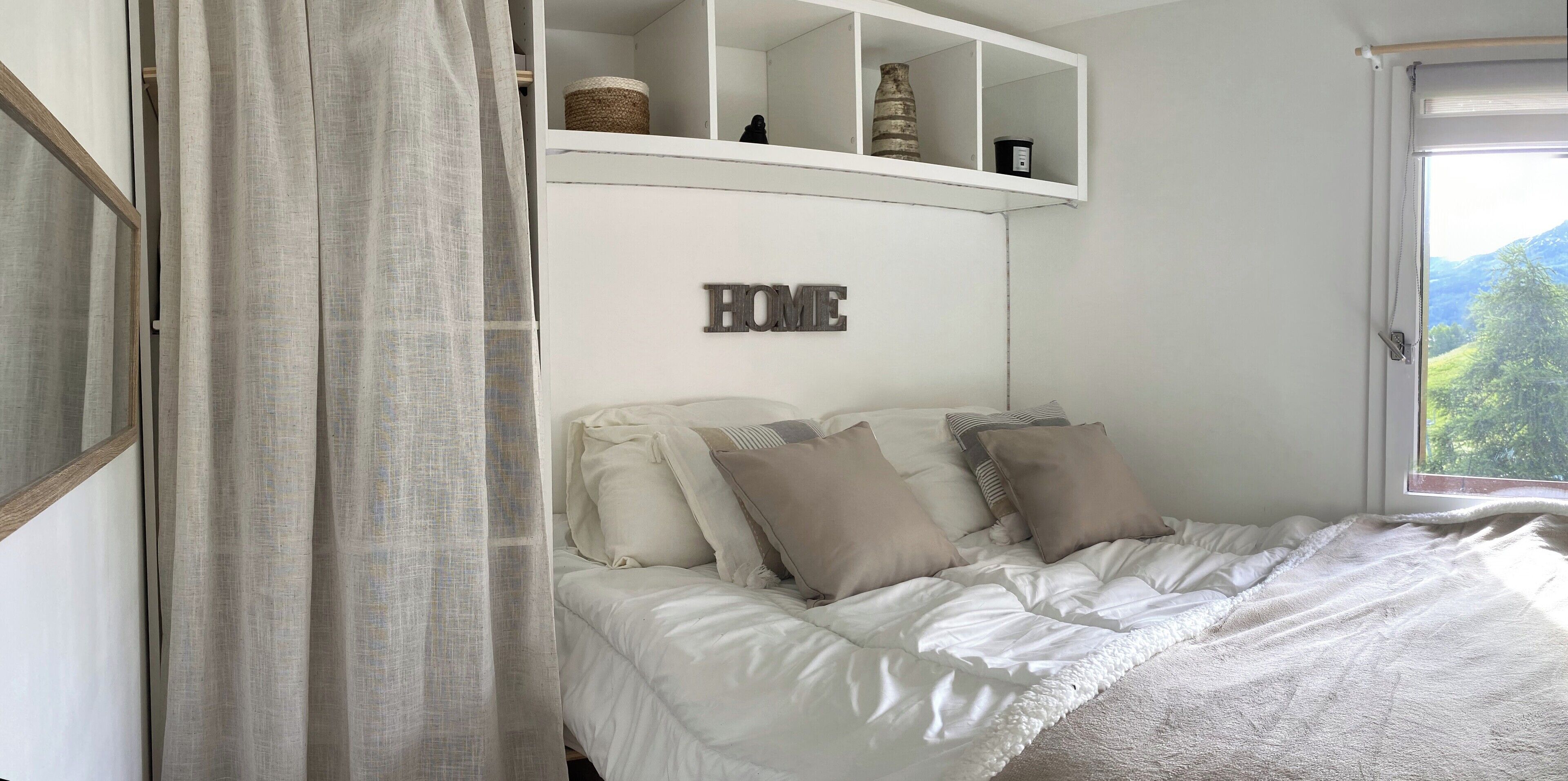 1 غرفة نوم ومكتب وواي فاي وملاءات أسرّة