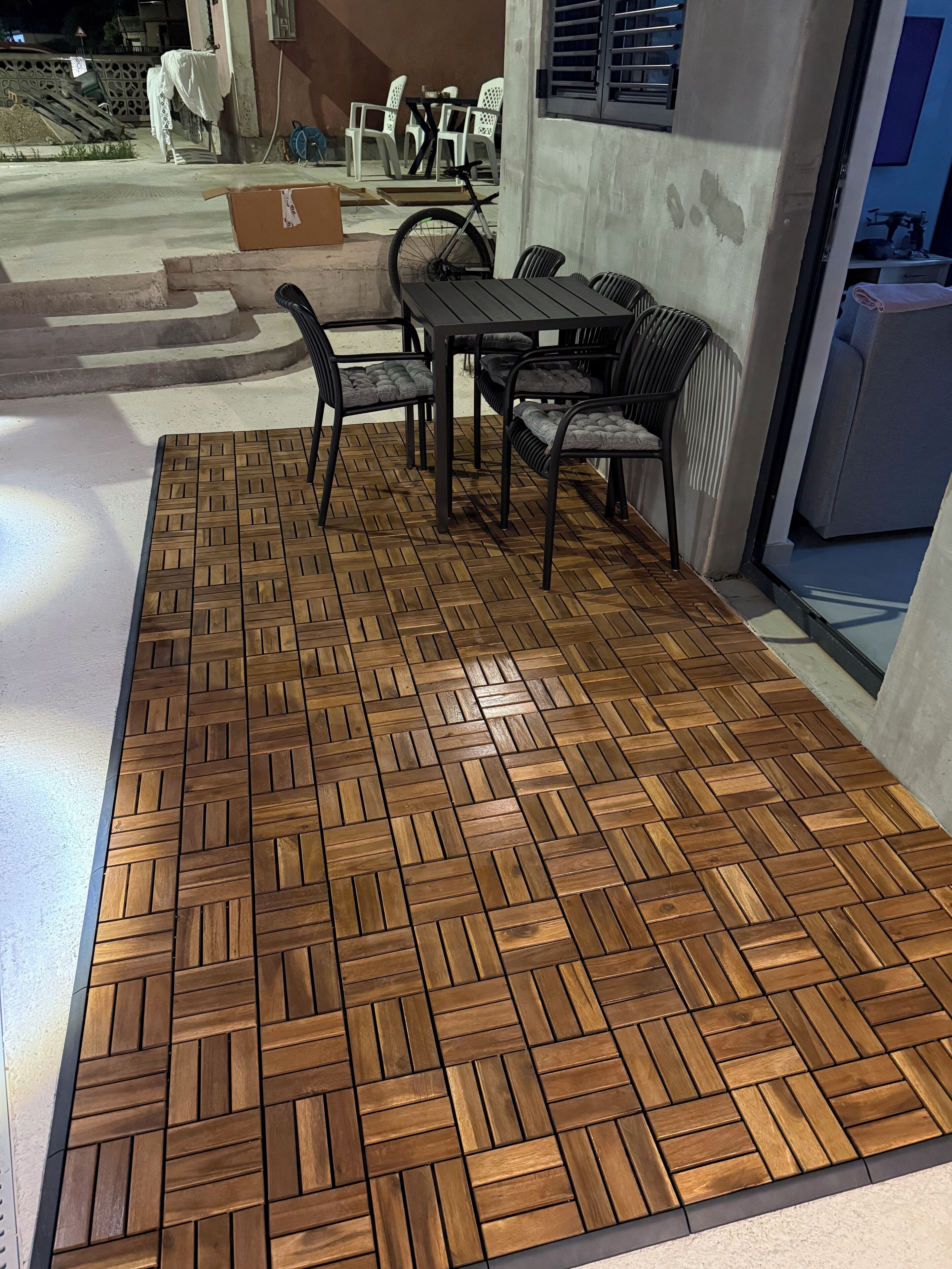 Opções para refeição ao ar livre