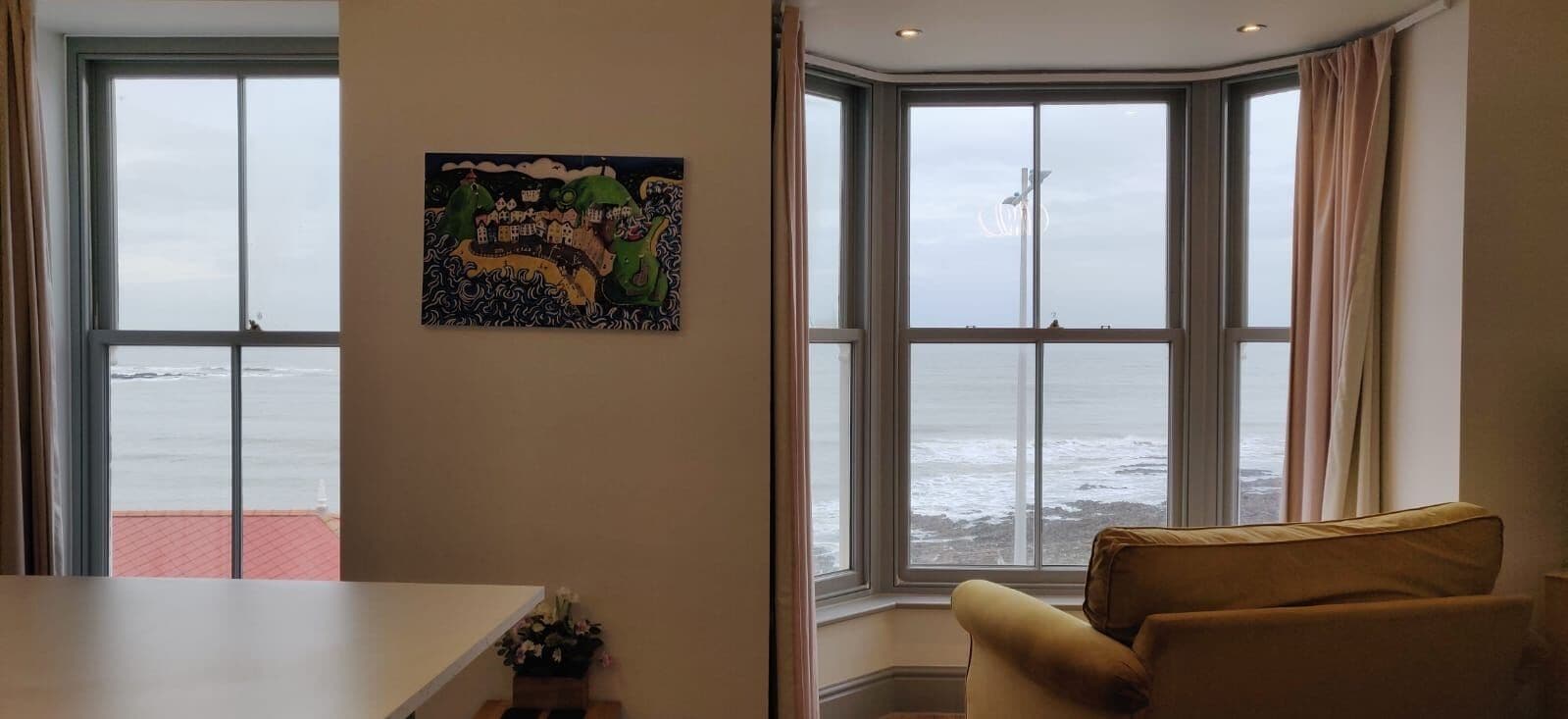 Superior appartement, uitzicht op zee | Strand | Aan het strand