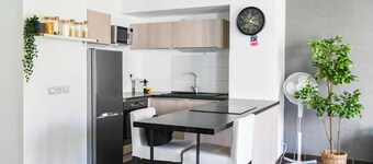 Superb apartments with private garage, terrace and swimming pool