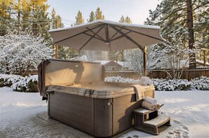 Bain à remous extérieur