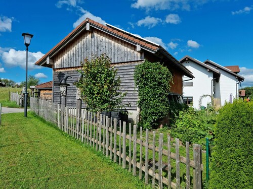 Bavaria apartment with tiled stove and terrace