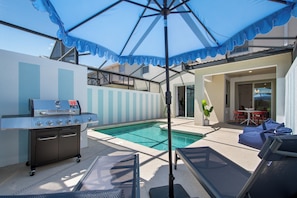 Indoor pool, a heated pool