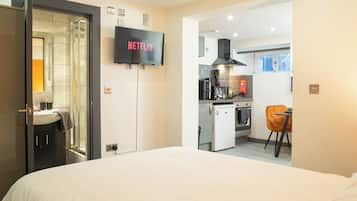 1 bedroom, iron/ironing board, free WiFi, bed sheets