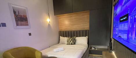 1 Schlafzimmer, Bügeleisen/Bügelbrett, WLAN, Bettwäsche