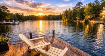 Luxury Lakefront Home with Pool, Game Lounge & Private Pier