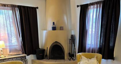 Family compound, AC, 2 living areas, sleeps 10. Close to ski Santa Fe Basin.
