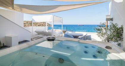 Neue Strandvilla mit Dachterrassen-Whirlpool, 50 m vom Strand entfernt