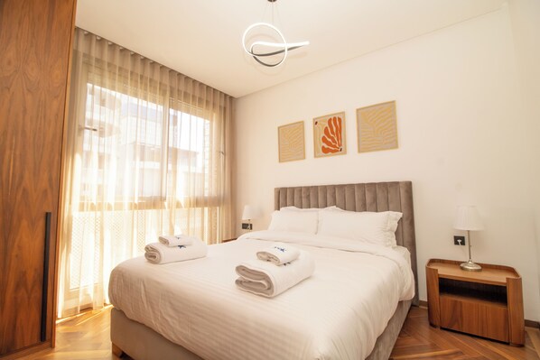 1 bedroom, iron/ironing board, travel cot, free WiFi