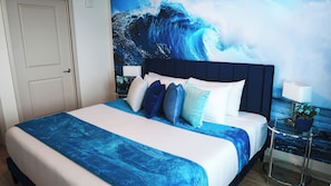 1 habitación, tabla de planchar con plancha, wifi y ropa de cama