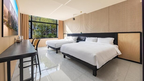 Premier Twin Room | Cadar kapas Mesir, peralatan tempat tidur premium, gebar bulu kapas 