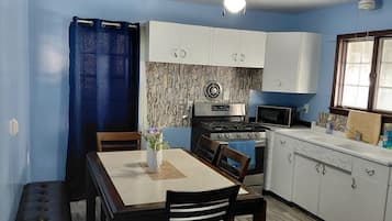 Microwave, oven, stovetop