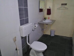 Bathroom - Guddadamane Homestay - Cottage (Chikkamagaluru)